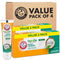 ARM & HAMMER Essentials Whiten & Strengthen Fluoride Toothpaste-4 Pack of 4.3oz