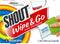 Shout Wipe and Go Instant Stain Remover, On-The-Go Laundry Stains, 12 Count Pack of 12 (144 Total Wipes)