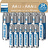Philips - AA and AAA Batteries 24-Count Combo Pack, Ultra Alkaline Battery Variety