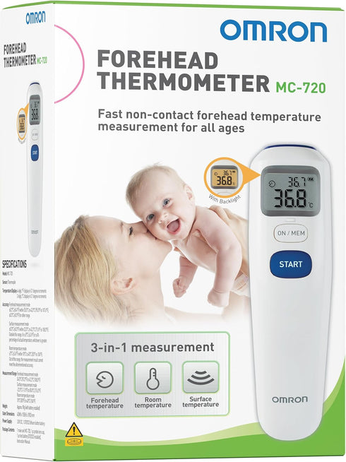 Mc-720 Omron Non-Contact Forehead Thermometer