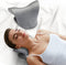 Cheer Collection Neck and Shoulder Relaxer - Washable Cover Neck Stretcher Pillow for Pain Relief, Gray
