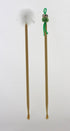 Ear Cleaning Removal Value Kit, 1X Silver Plated Ear Wax Pick + 2X Handmade Bamboo Picks