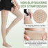 TP TOP BEAUTY 20-30mmHg Medical Thigh High Compression Stockings for Women & Men,Closed Toe Graduated Compression
