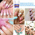 Super Strong Nail Glue for Press On Nails, 10 Bottle Quick Drying Gel, No UV Lamp Needed for Long Lasting Fake Acrylic
