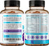 40-in-1 Brain Booster Supplements, Natural Nootropic Brain Support with DMAE, Bacopa Monnieri, 120 V Capsules
