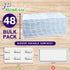 Microfiber Floor Cleaner Spray Mop Pads, 48 Count, Refill for Swiffer WetJet, All Purpose Multi Surface, Hardwood