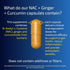 Blueprint Bryan Johnson NAC Supplement - Promotes Stress Relief, Immune Function, Respiratory Health - Vegan (30