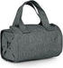 A F 4-in-1 Hanging Toiletry Bag, Roll-up Makeup Organizer with 4 Detachable PVC Zip Pouches, Gray