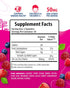 Zinc Gummies for Adults - Zinc Chewable Gummy for Immune Support - Powerful Natural Antioxidant Non-GMO Supplement for Children Men Woman Adults