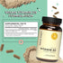 Future Kind Vegan Vitamin D3-2500 IU Plant-Based Supplement - Sugar-Free Lichen-Based for Cell & Immune Support (30