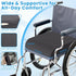 ComfyInLove Tailbone, Wheelchair Seat Cushion - Cooling Gel & Memory Foam Office Chair Cushion with Non-Slip Bottom