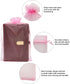 50pcs Large Pink Organza Bags 8X12 inch, Drawstring Jewelry Gift Bags for Baby Shower Birthday Wedding Party