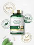Carlyle Garlic Supplement with High Allicin, 180 Odorless Vegetarian Caplets, Non-GMO, Gluten Free