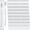 Tessco 500 Pcs Disposable Toothbrushes, Individually Wrapped Soft Bristle Tooth Brush Set for Adults Oral Hygiene
