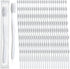 Tessco 500 Pcs Disposable Toothbrushes, Individually Wrapped Soft Bristle Tooth Brush Set for Adults Oral Hygiene