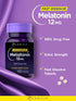 Carlyle Melatonin 12 mg Fast Dissolve Tablets, 180 Count, Drug Free, Natural Berry Flavor