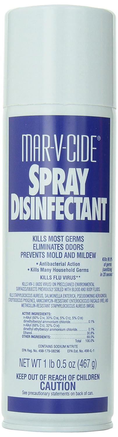 Spray Disinfectant 16.5 Oz Can for Effective Cleaning