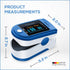 Beurer PO50 Fingertip Pulse Oximeter, Blood Oxygen Saturation & Heart Rate Monitor, Extra-Small & Light, Strap &