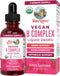 MaryRuth Organics Vitamin B Complex | Biotin | B12 | Niacin | Vegan | 2 Month Supply