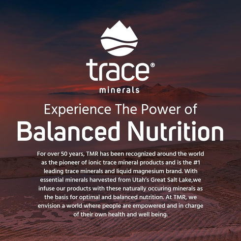 Trace Minerals Power Pak Electrolyte Powder Packets | 1200 mg Vitamin C, Zinc, Magnesium | 30 Packets