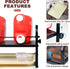 Laundry Detergent Holder & Soap Dispenser, Liquid Laundry Detergent Organizer with Drip Tray for Laundry Room Storage