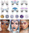 iMethod Face Jewels and Body Glitter, Holographic Cosmetic Face Gems for Festival Holiday Costumes
