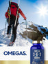 Carlyle Omega 3-6-9 1200mg | 180 Softgel Capsules | Triple Omega Supplement with Fish, Flaxseed & Borage Oils