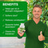 NaturalSlim Magnesium Oxide, 120 Vegetable Capsules for Constipation Relief & Colon Cleanser
