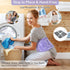 SuzziPad Microwave Heating Pad for Back Pain Relief, Cramps, Neck, Shoulder, Waist, Stomach, Moist Heat Wrap