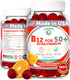 Lunakai Vitamin B12 Gummies for Adults 50 Plus - Delicious Energy & Vitality Boost, High Strength B12, 60ct