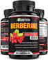 BEBEFEN Berberine Capsules - 5050mg Formula with Black Pepper Extract - 90 Capsules for Immune Support