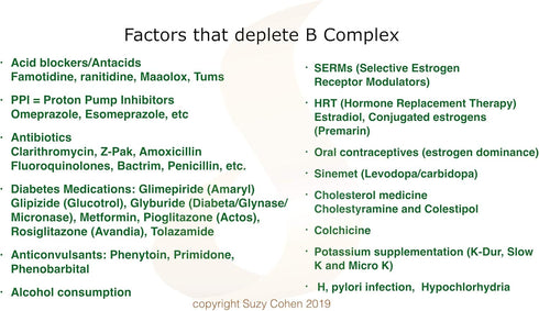Suzy Cohen, Mito B Complex Dietary Supplement, 5-MTHF, Adeno B12, Supports Healthy Nervous System, 60 Servings