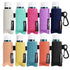 WKieason Lip Balm Sleeves Holder Keychain, Bulk 10pcs Clip on Chapstick Keychain Holder, Tight-Knit Elastic Lipstick