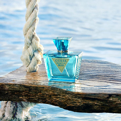 GUESS Seductive Blue Eau de Toilette Perfume Spray for Women, 1.0 Fl. Oz.