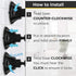 HONEYBULL Fogless Shower Mirror for Shaving, Suction Razor Holder, Small Bathroom Accessories
