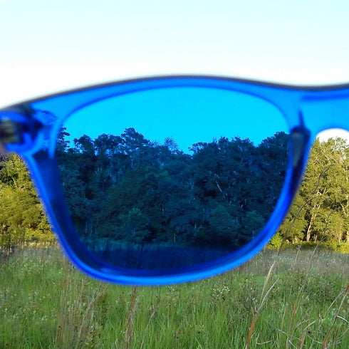PURPLE CANYON Blue Color Therapy Glasses for Chakra Healing, Chromotherapy, and Mood Enhancement