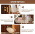 YCIA&DONE 360 Rotating Makeup Organizer - 3 Tiers High Capacity Cosmetic Skincare Perfume Storage for Vanity, Amber Gold