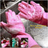 MITALOO Magic Dishwashing Cleaning Sponge Gloves Reusable Silicone Brush Scrubber Gloves