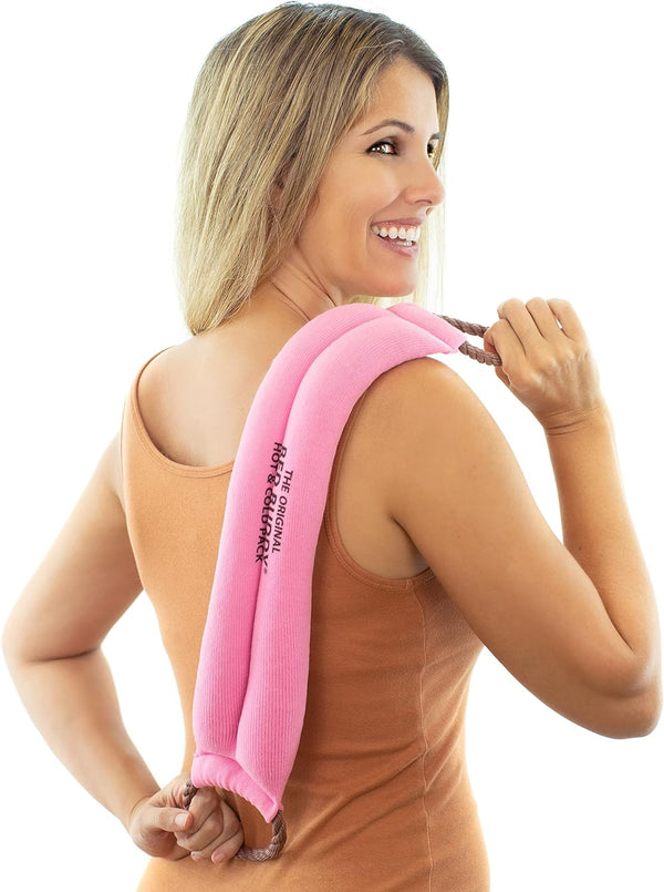 Bed Buddy Aromatherapy Heat Pad and Cooling Neck Wrap - Lavender Scent Microwave Heating Pad for Sore Muscles and Pain