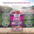 Zinc Immune Support Supplement 50mg - 120 Gummies, Max Strength Zinc for Radiant Skin & Immune Health, Vegan