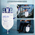 Overnight,20pcs Sets,1pcs 2000ml Bags,2pcs 1000ml Bags,5pcs Device,1Tapes(1.38inch/35mm/Large Condom Catheters for Men
