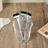 Foundation Brush Set, 3 Pcs Makeup Flat Brushes, Portable Facial Tools for Cream, Powder, Liquid - Silver