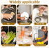 Meyeyaia 12 Pack Bamboo Scrub Brush for Dishes, Wooden Dish Scrubber Brushes with Natural Sisal Bristle Full Circle