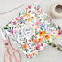 Whaline 100 Sheets Floral Tissue Paper, 13.7 x 19.6 Inch Watercolor Flower Gift Wrapping for Spring Weddings