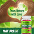 NATURELO Magnesium Citrate Gummies, Natural Berry Flavor, 60 Vegetarian Gummies for Calm & Relaxation Support
