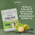 NaturalSlim Metabolic Protein Powder with Collagen Vanilla - Low Carb Meal Replacement Shake Mix - 17.6 oz for Hair,