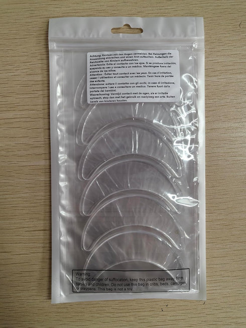 Syhood 12 Pieces Silicone Eye Wrinkle Pads, Anti Aging Reusable Under Eye Patches for Mouth and Eyes