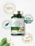 Carlyle Odorless Garlic & Parsley 1800mg - 200 Softgels, Non-GMO, Gluten Free Supplement