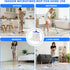 Keleekelin 52" Indoor Cotton Mops for Floor Cleaning - Indoor Cleaning Mop for Wood Floors, Tile, Hardwood Floor