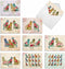 The Best Card Company All Occasion Blank Cat Cards, 10 Assorted, 4 x 5.12 Inch